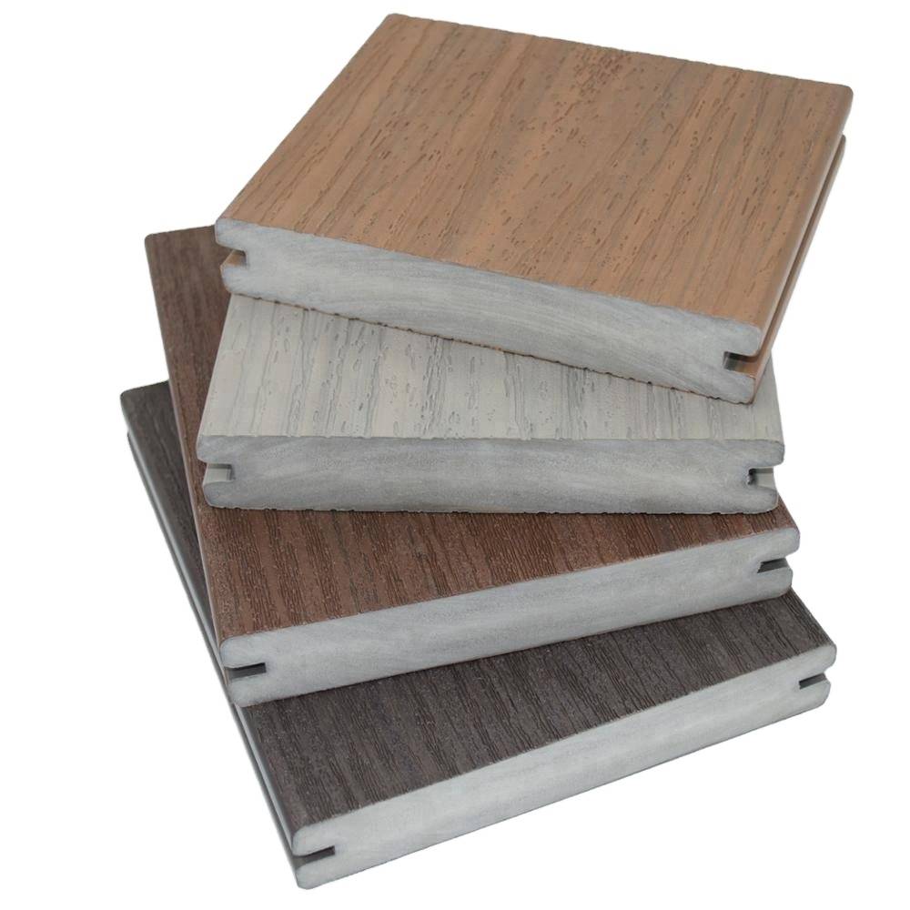 Outdoor&indoor Pvc Plastic Wood Look Flooring No Crack Easy Installment Deck Tile